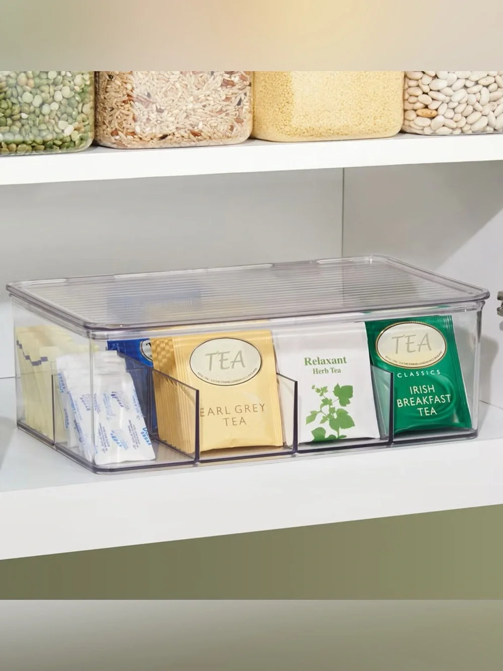 The Container Store Tea Bag Organizer Box - Home Storage & Organization